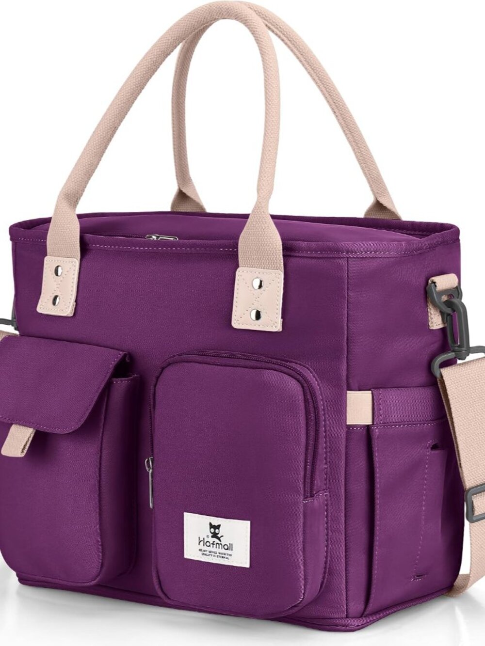 Insulated Lunch Bag for Adults, Big lunch box for Womens, Wide Opening Insulated
